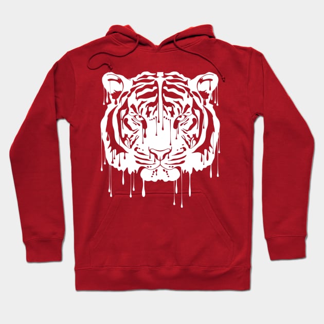 Dripping Tiger Hoodie by lldesigns